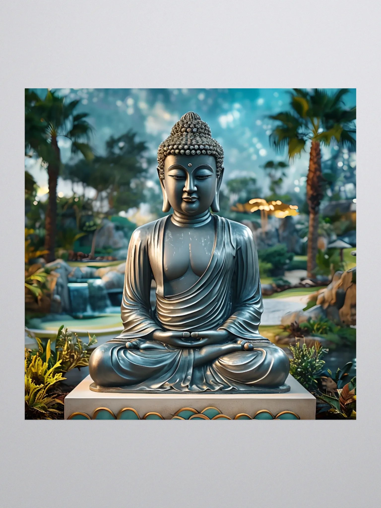 Beautiful Buddha Sticker product image (1)