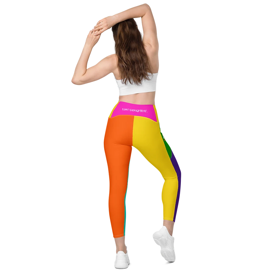 School of Chaos Colourblock Leggings product image (7)