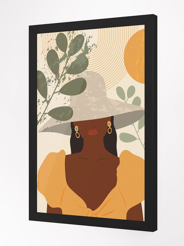 Vibrant Ayous Wood Framed Matte Poster product image (9)