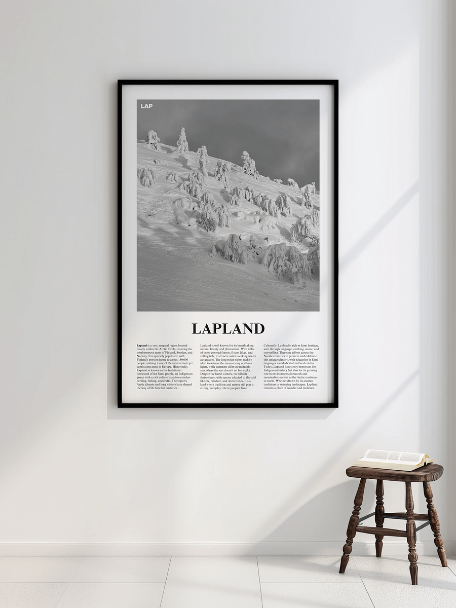 Lapland 02 Newspaper Poster product image (2)