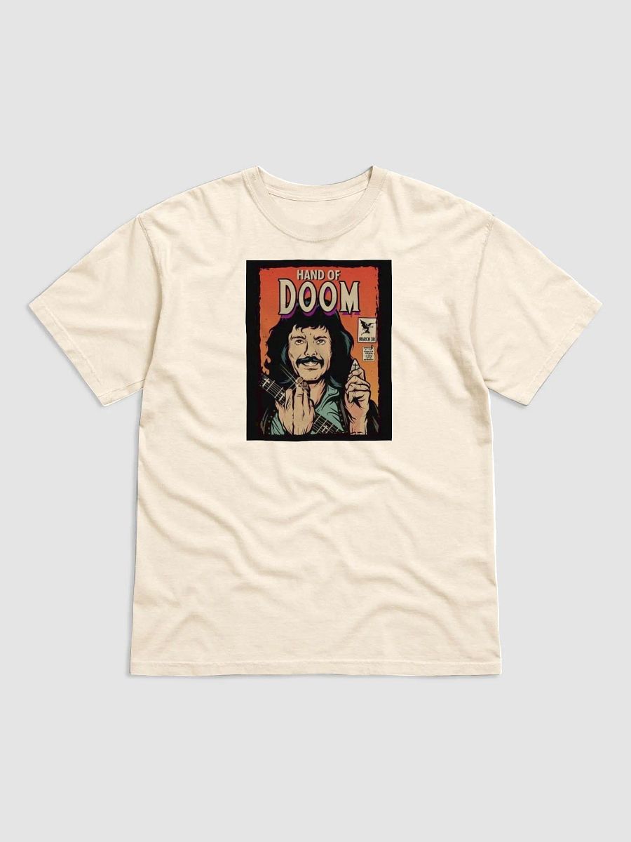 Tony Iommi Playing Guitar as a Riff Lord of Doom drawing tee 3! Essential T-Shirt product image (1)