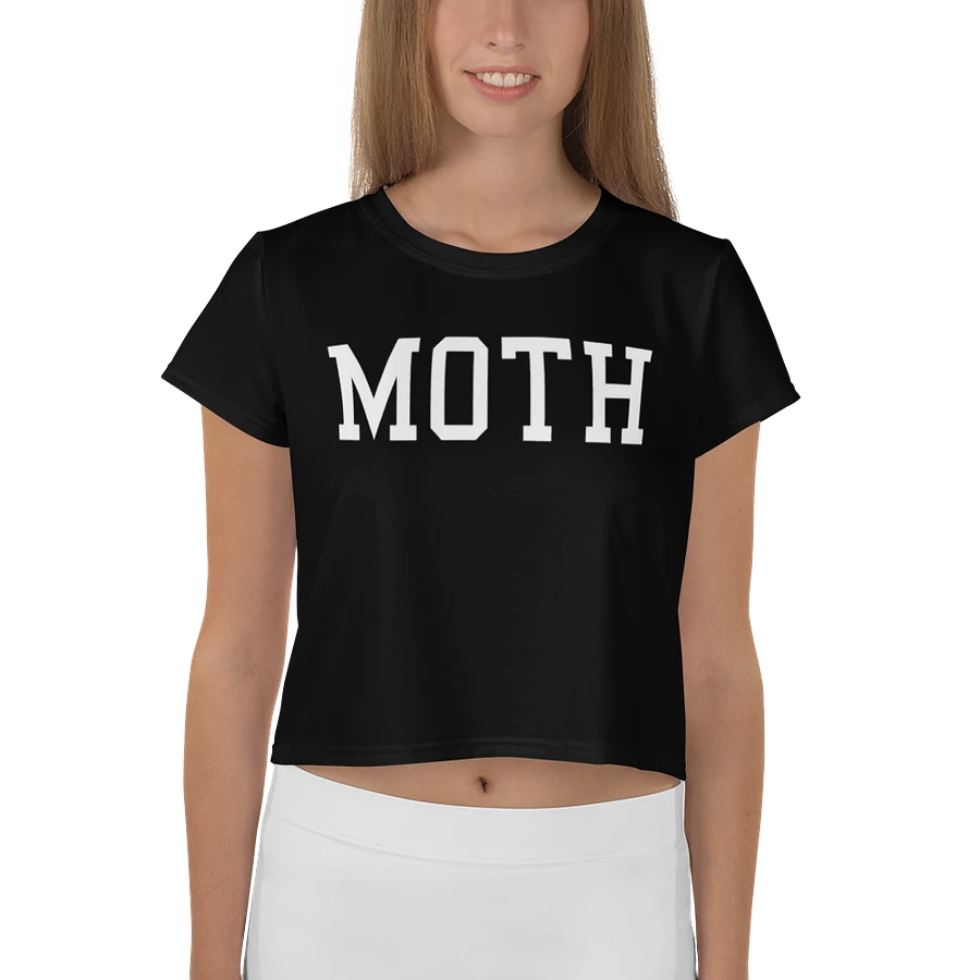 (2 sided) Moth Man crop tee product image (4)