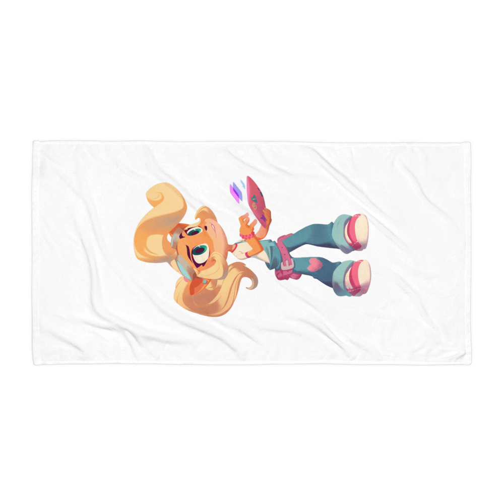 CoCo Bandicoot Sublimated Towel product image (1)