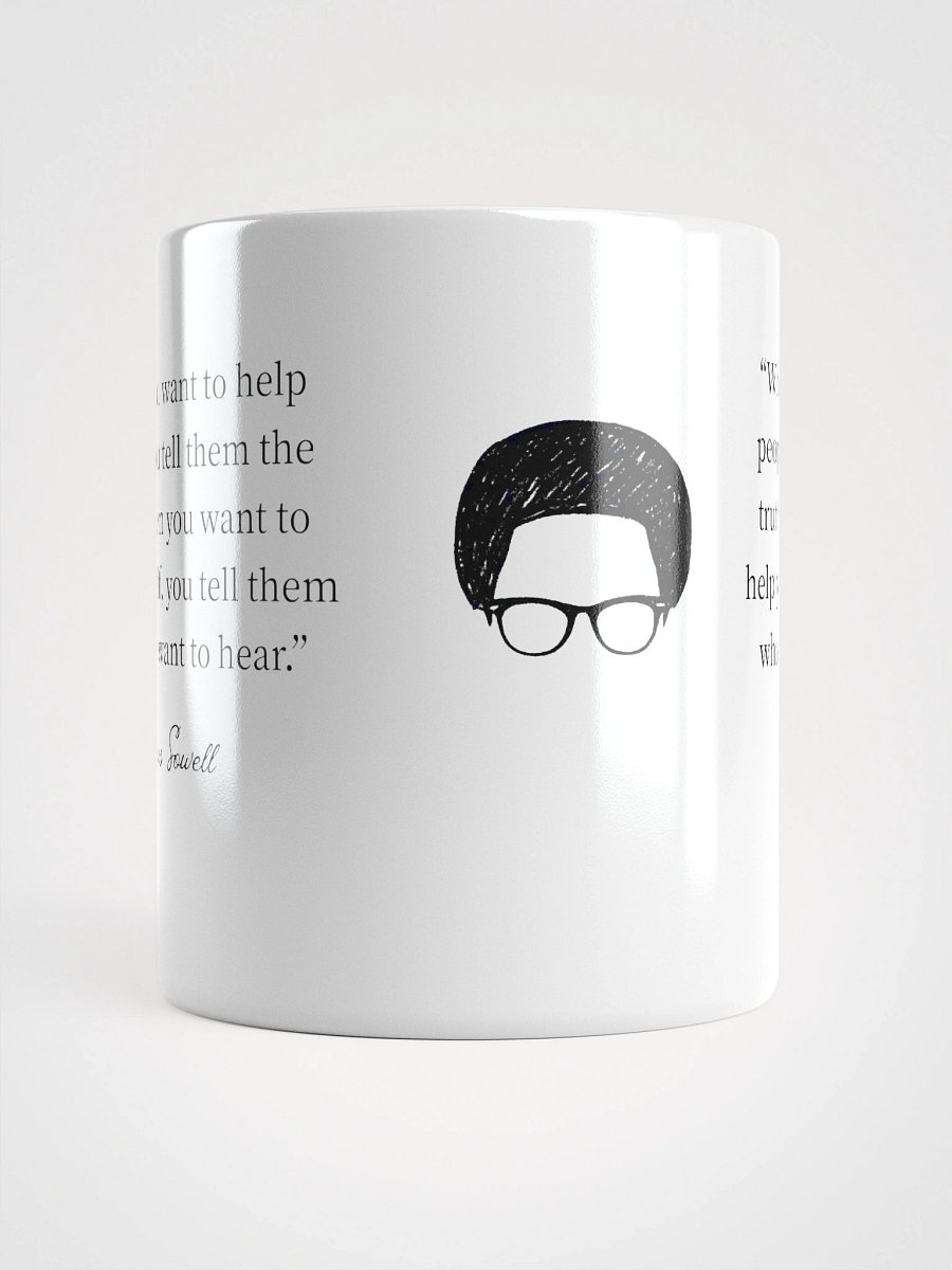 "Tell Them the Truth" — Thomas Sowell Quote Mug product image (5)