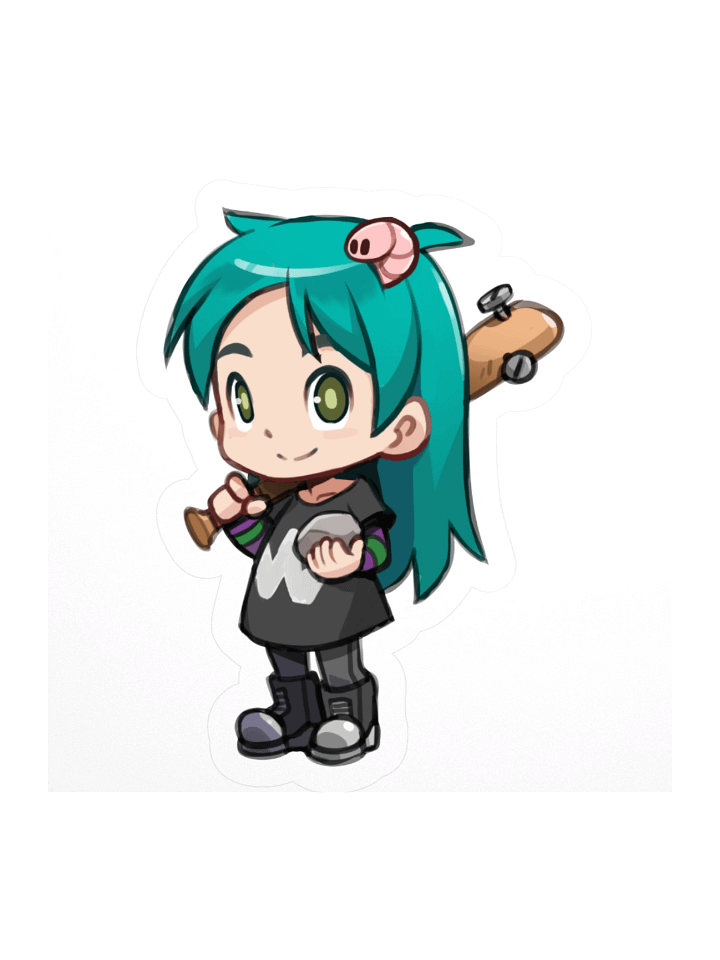 Worm Girl sticker product image (1)