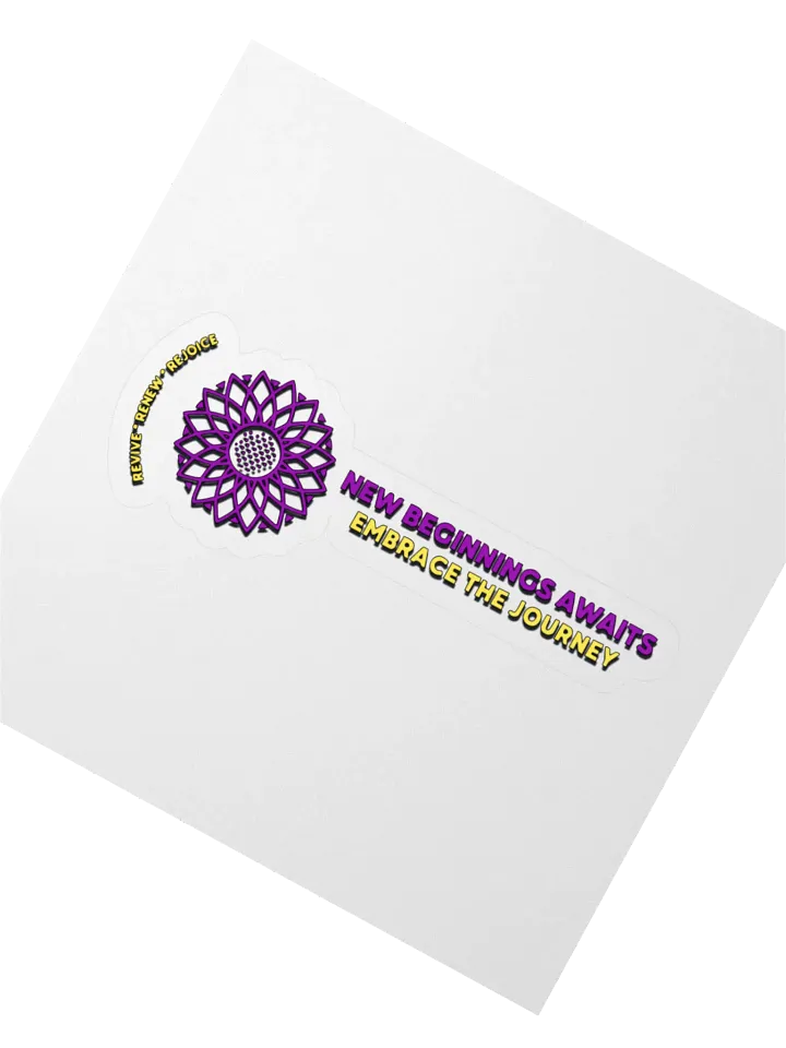 Revive & Renew Floral Sticker product image (2)