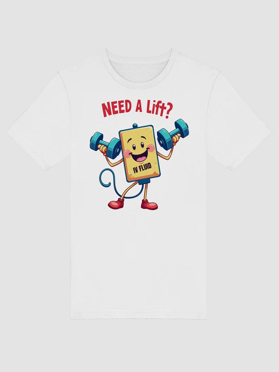 Get a Lift IV Dumbbell Cartoon T-Shirt product image (49)