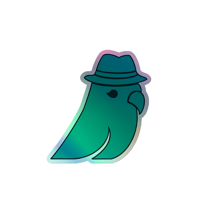 Logo Holographic Sticker product image (2)