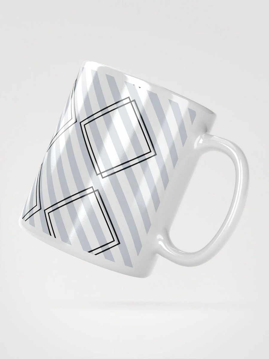 Double Diamonds And Stripes - White Mug product image (4)