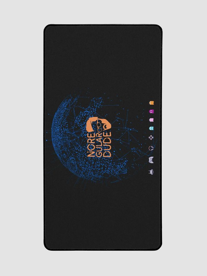 Geometric Gamer Head Desk Mat, FOUR product image (1)
