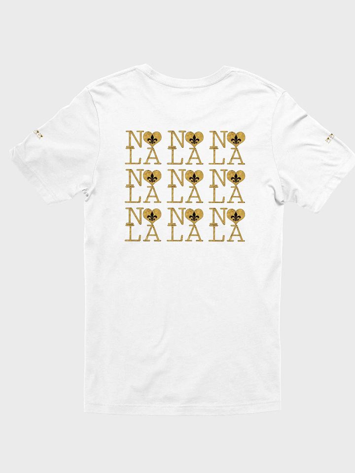 I LOVE NOLA **SUPERSOFT LEGACY TEE** (FULL GOLD WRAP LEGACY BACK + SLEEVES) product image (12)