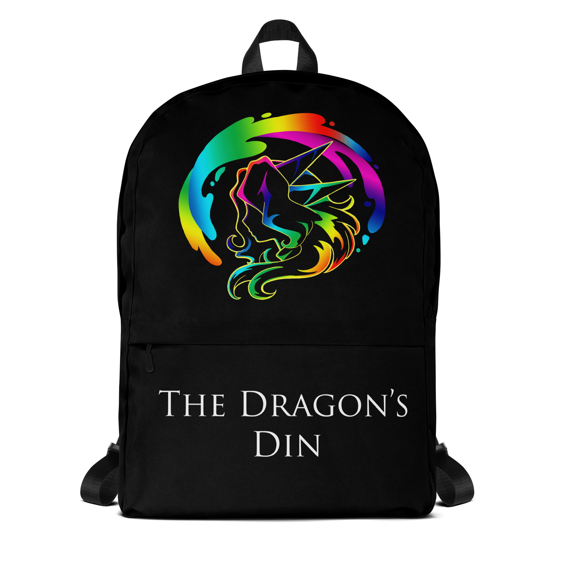 The Dragon's Din Logo Backpack product image (1)