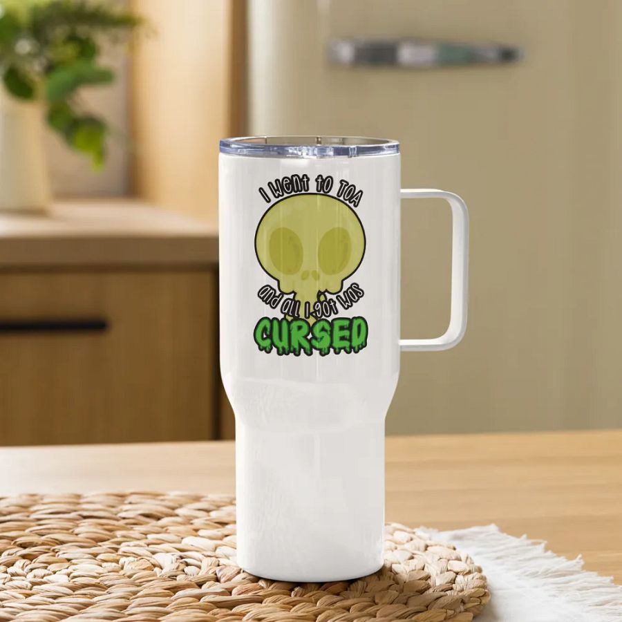 All I Got Was Cursed - Rogue - Travel Mug w/Handle product image (11)