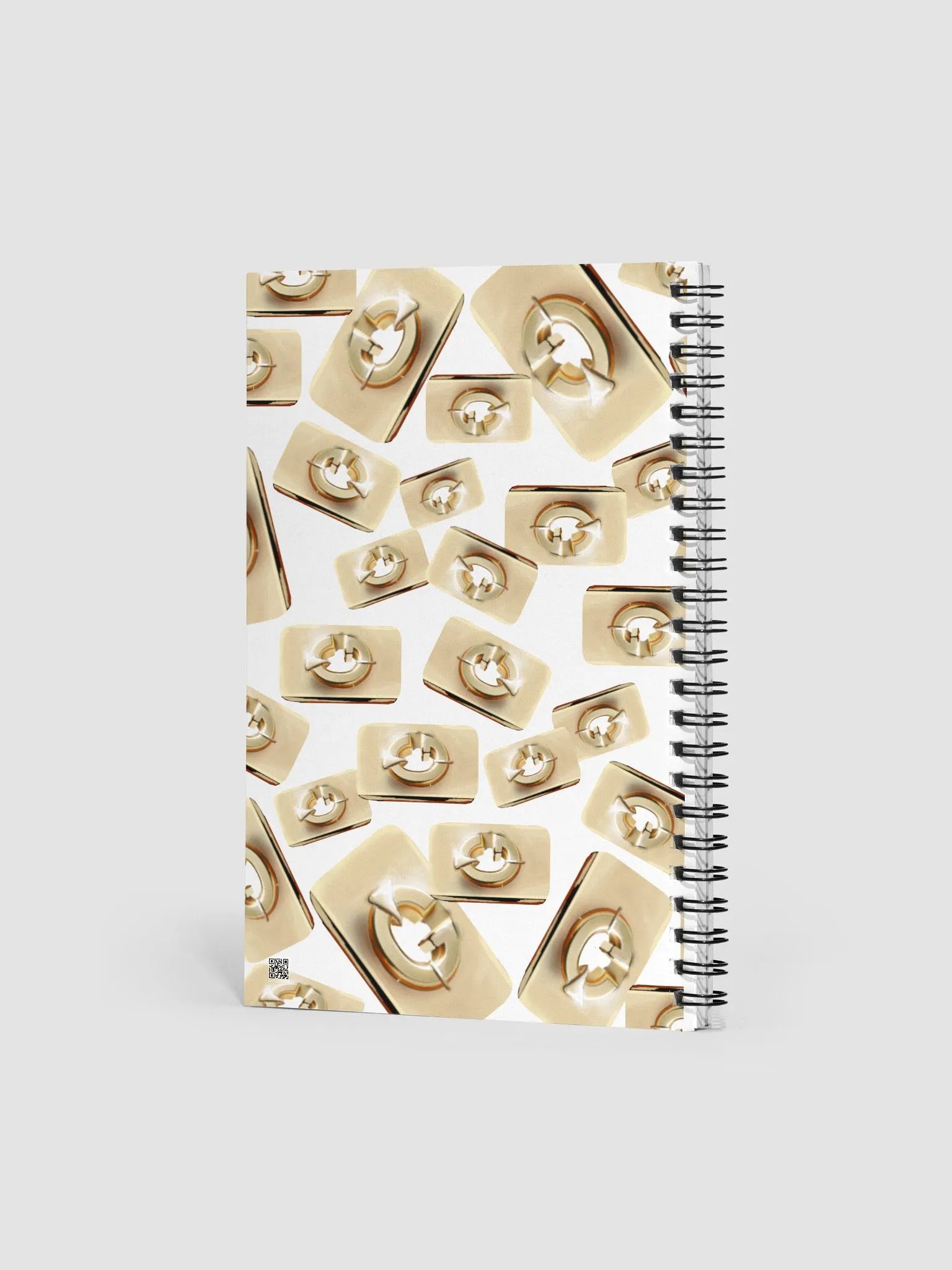 Coin Spiral Notebook product image (2)
