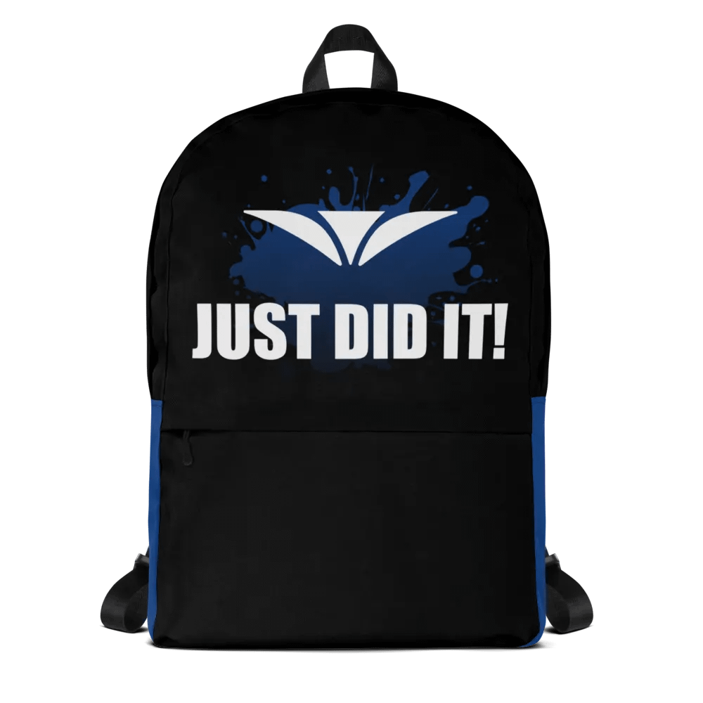 Just Did It! Blue Burst Backpack product image (1)