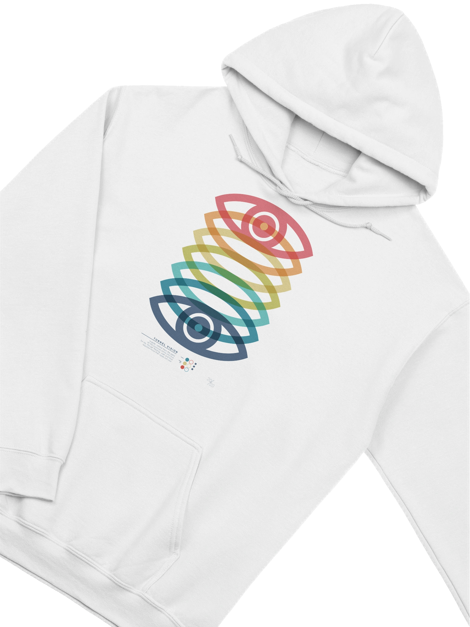 Tunnel vision graphic hoodie product image (47)