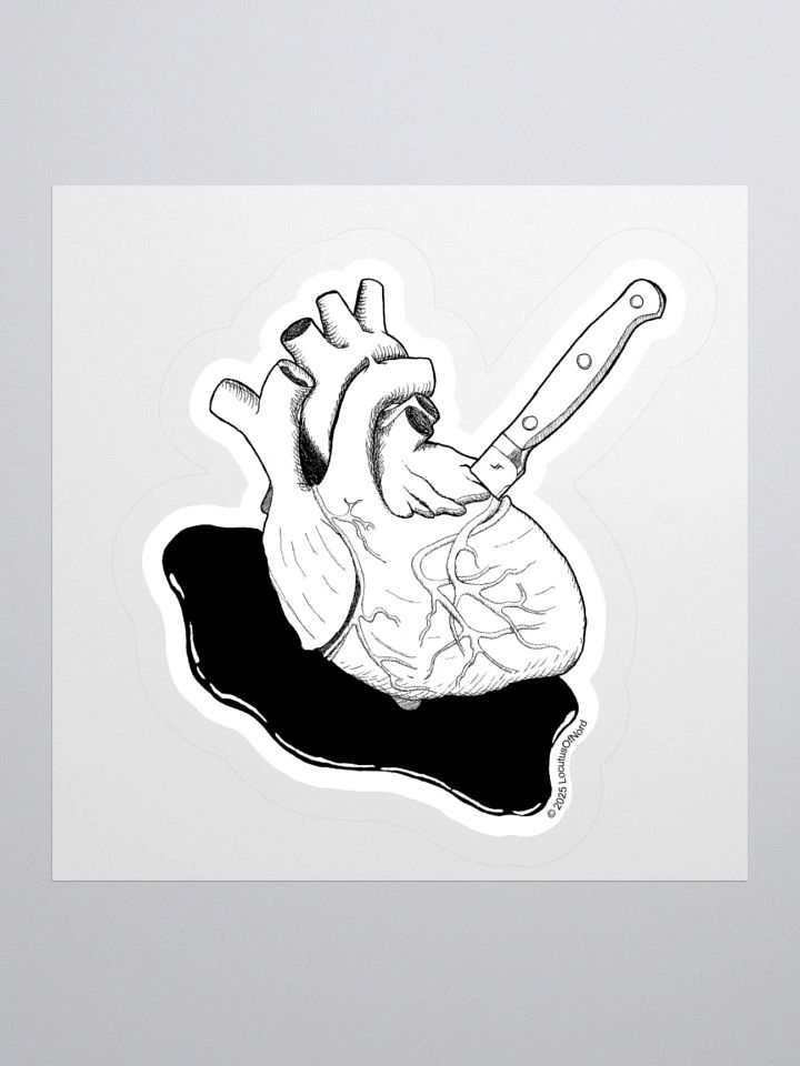 Anatomical Heart with Knife product image (1)