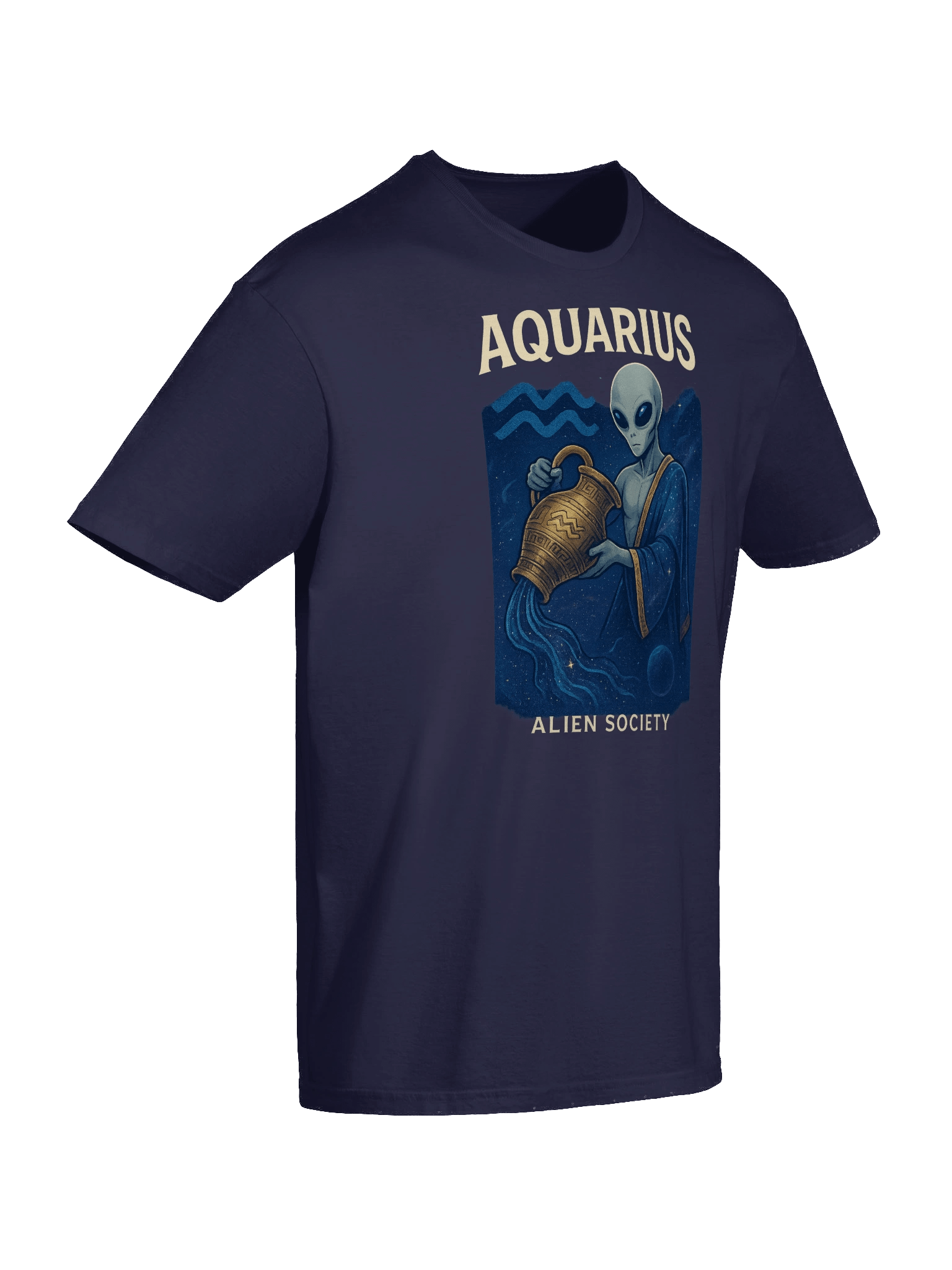 Aquarius Alien Robe T-Shirt product image (2)