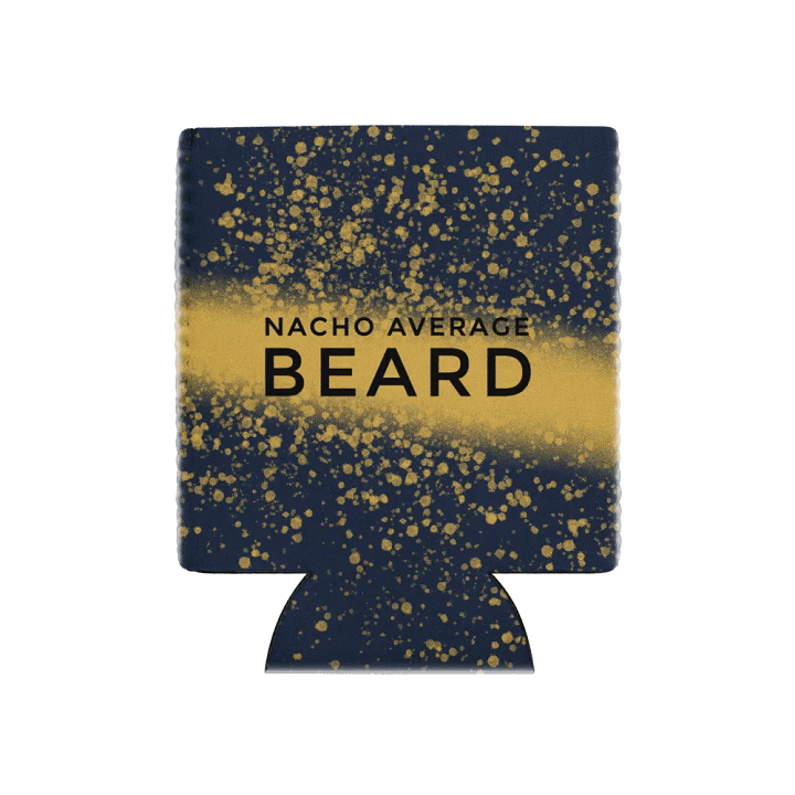 Coozie Can Cooler (Design: Nacho Average Beard) product image (1)