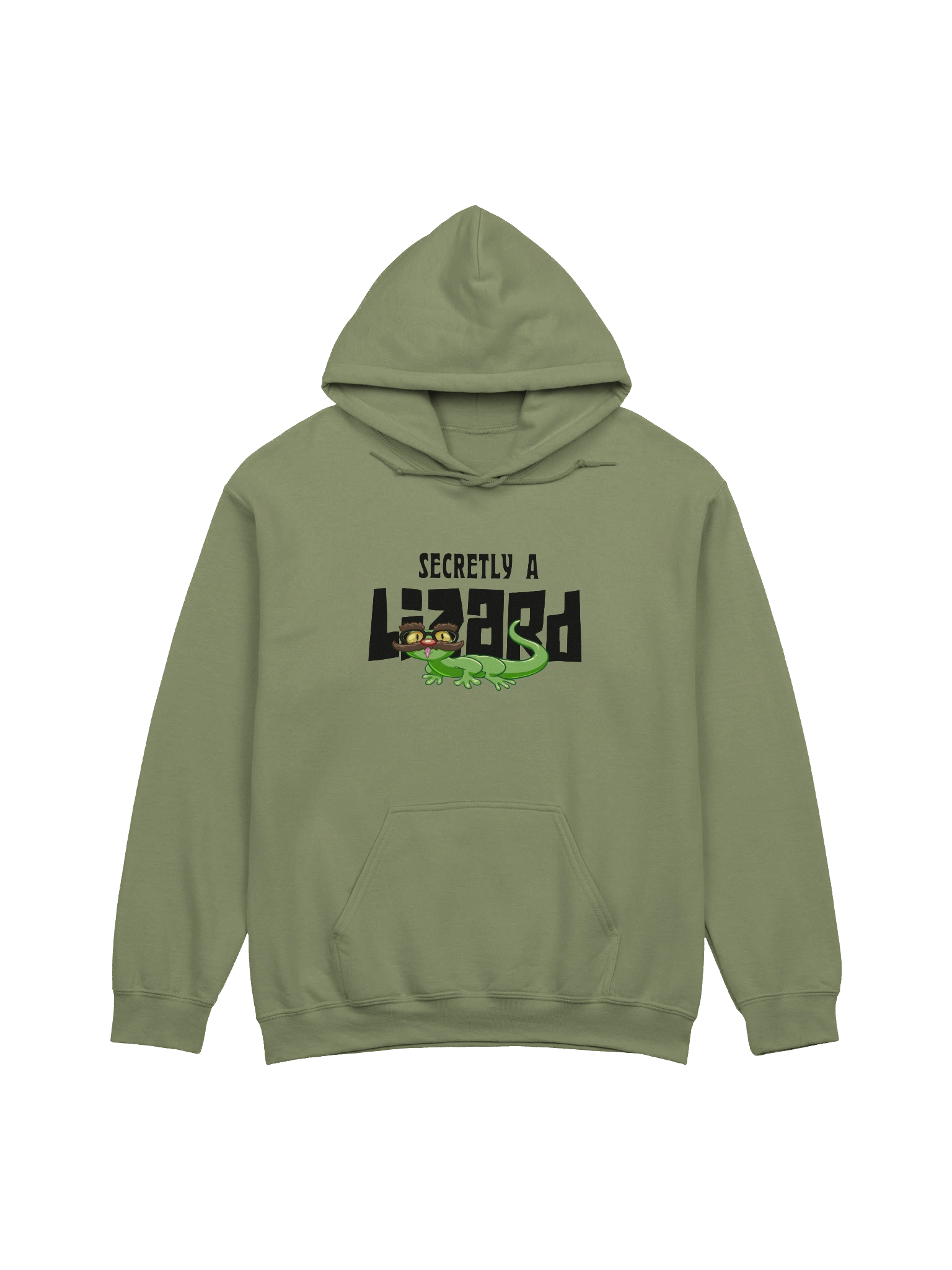 Secretly a Lizard : Pullover Hoodie product image (1)