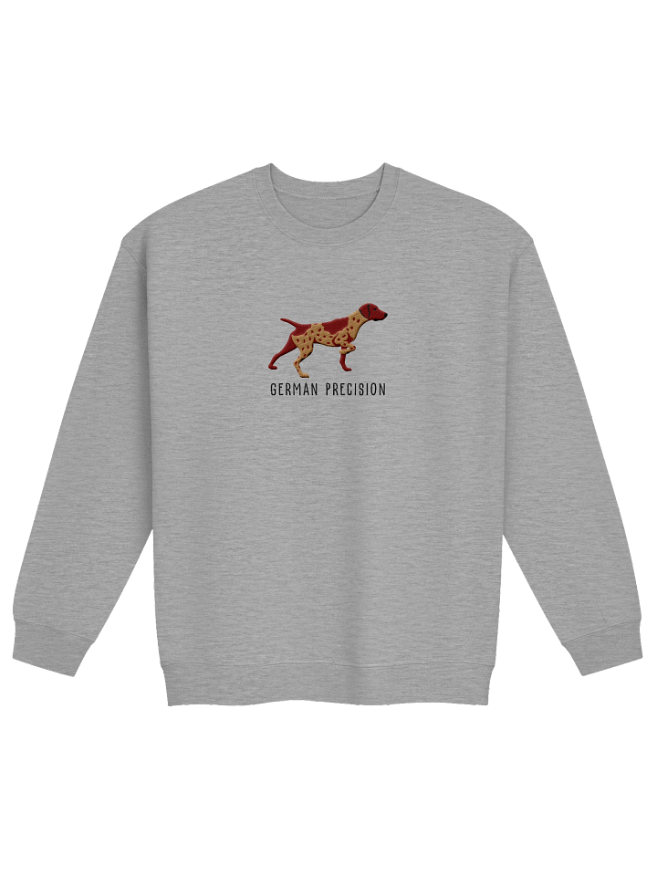 German Precision Sweatshirt (Embroidered) of a German Shorthaired Pointer(Liver Roan) product image (17)