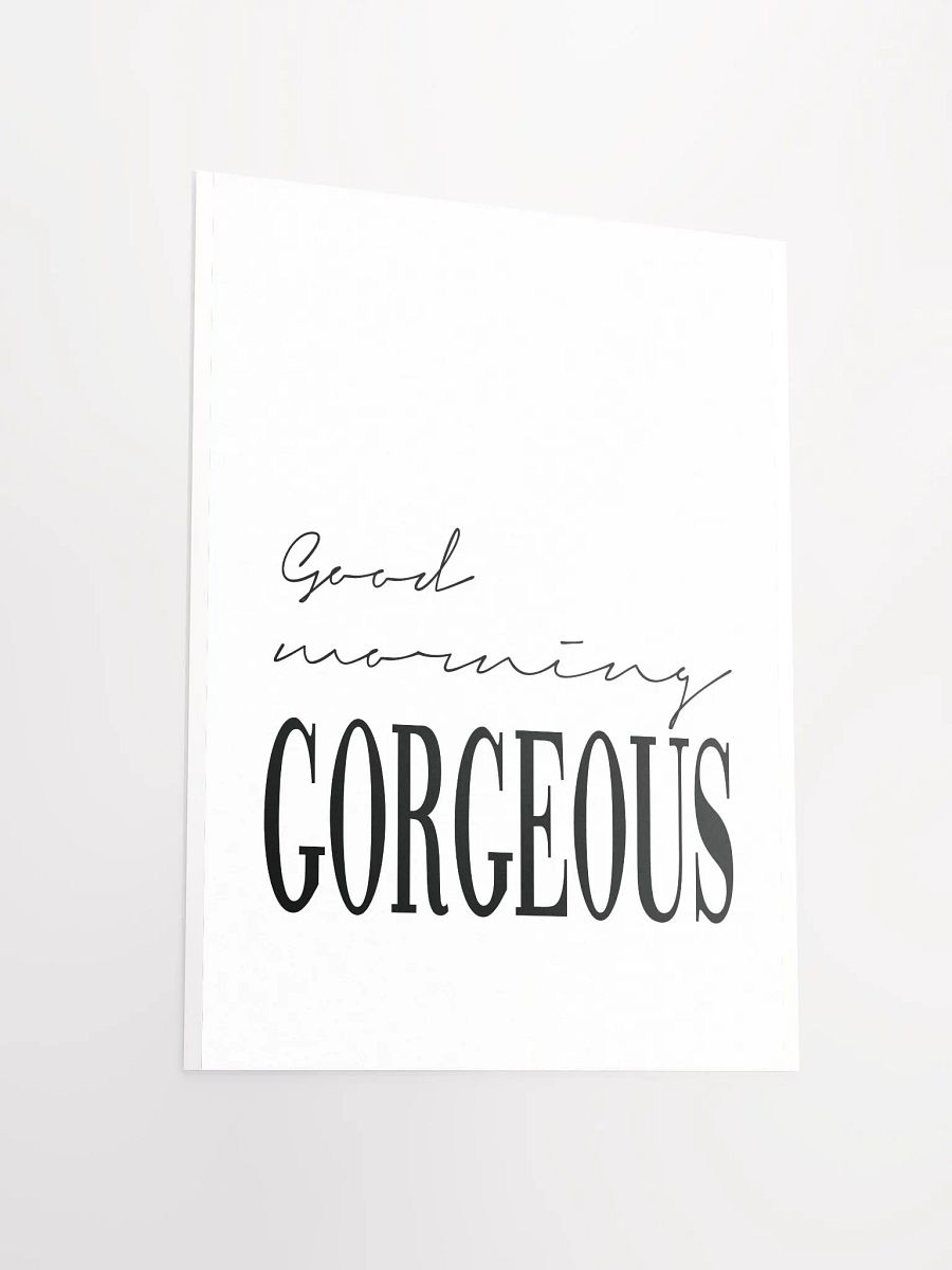 Good morning Gorgeous typography design product image (12)