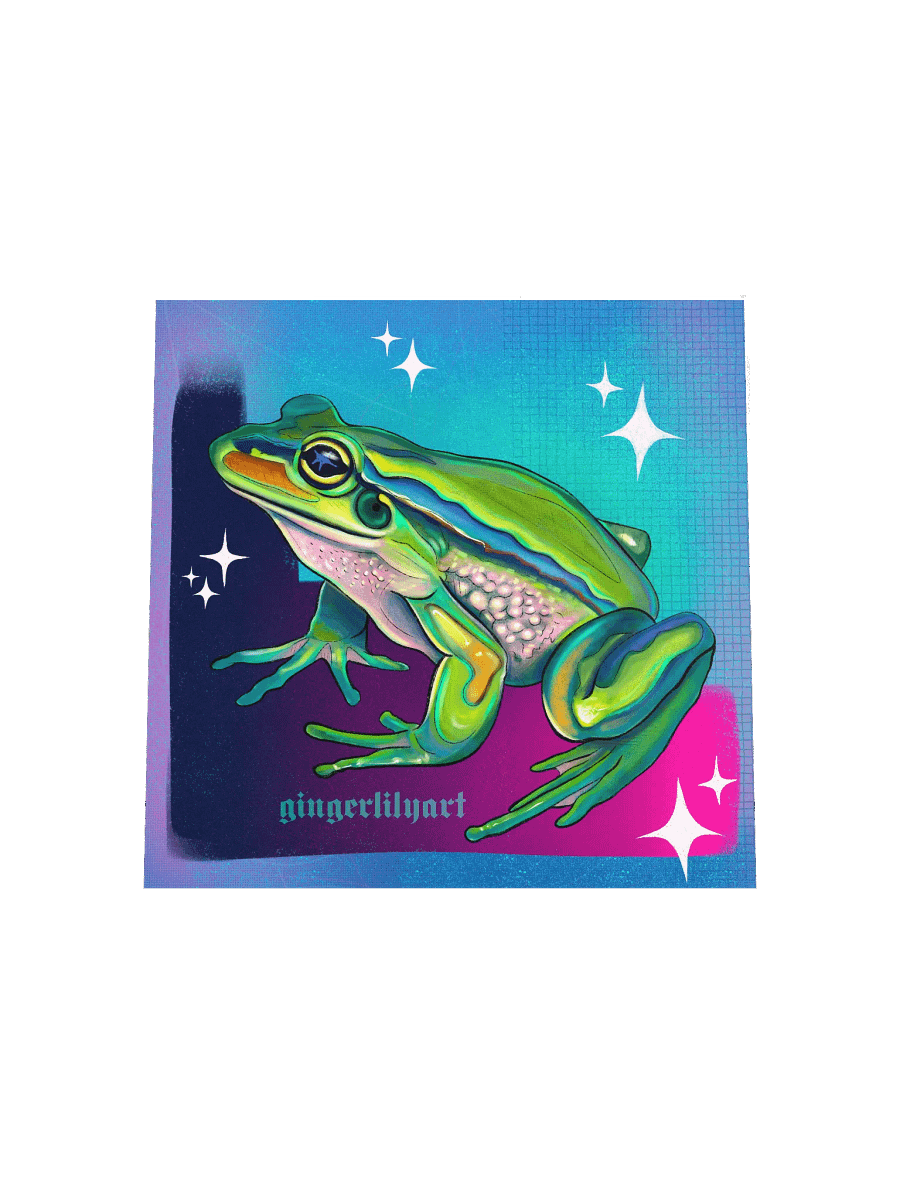 i'm just a frog print (text free) product image (7)