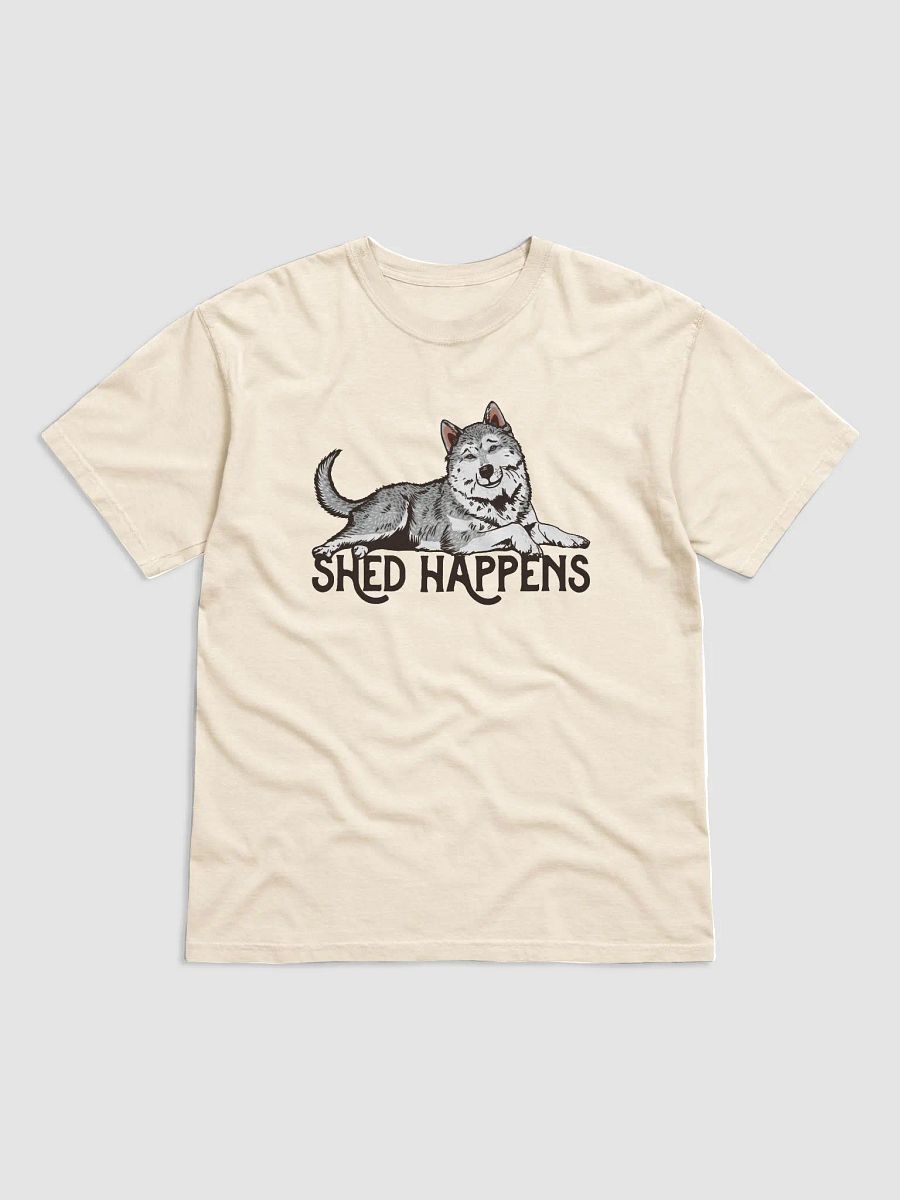 Shed Happens T-Shirt of a Siberian Husky | Funny T-Shirt for Siberian Husky Paw-rents product image (19)