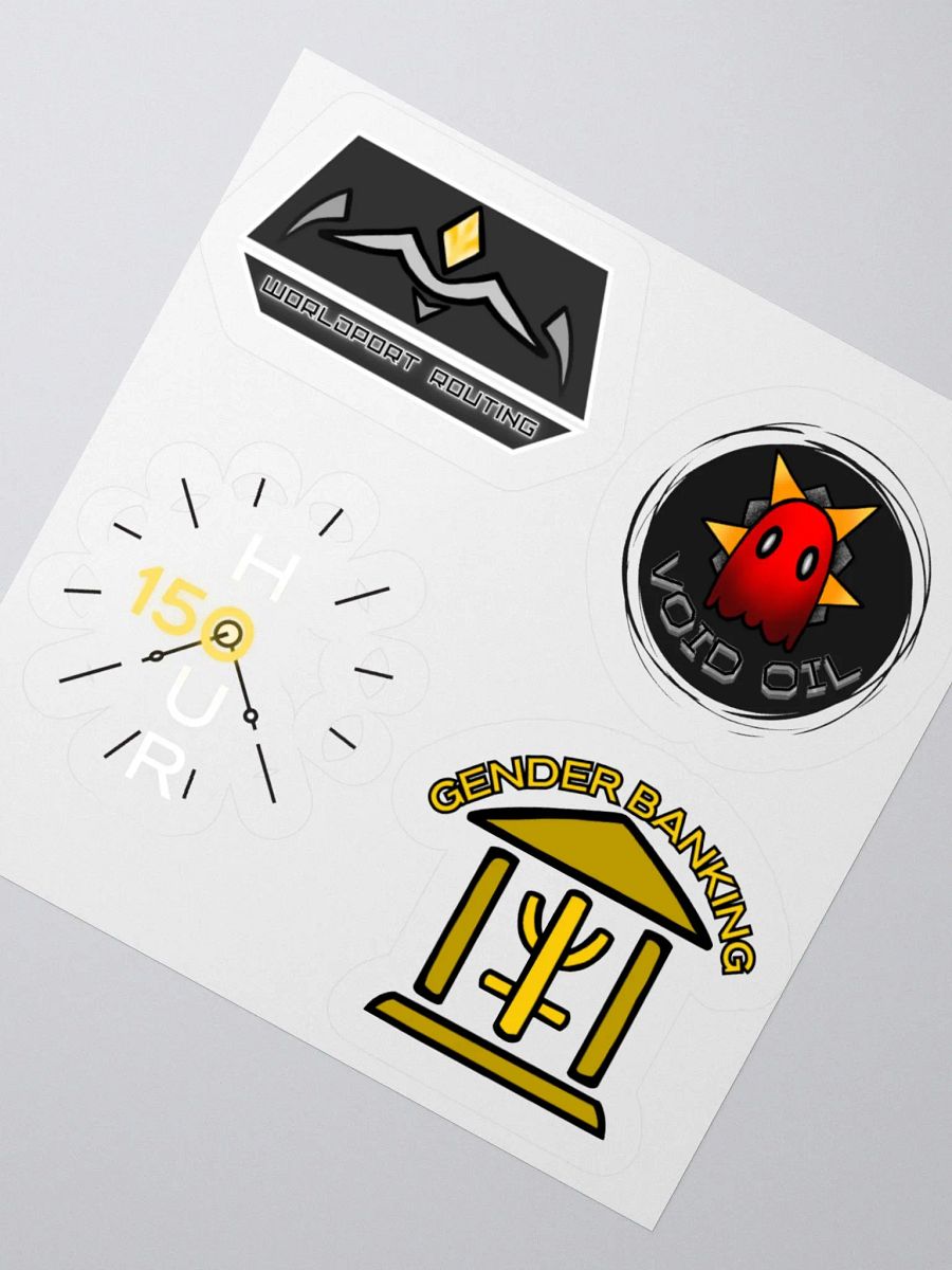 Real World "Sponsorship" Stickers product image (2)