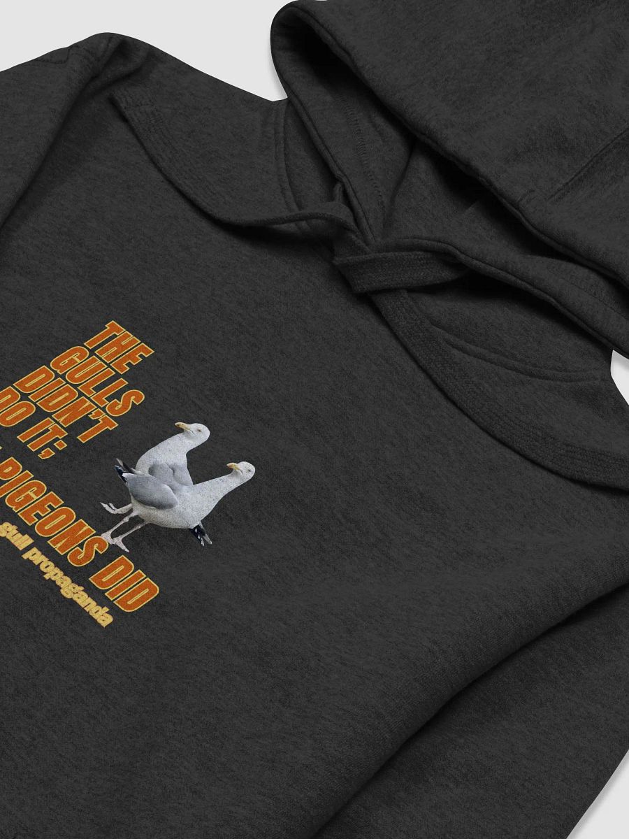 The Gulls Didn't Do it; The Pigeons Did - Gull propaganda Unisex Hoodie product image (23)