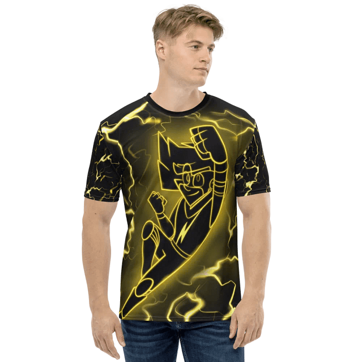 Swift Spark: Lightning Hero All-Over print Tee product image (1)