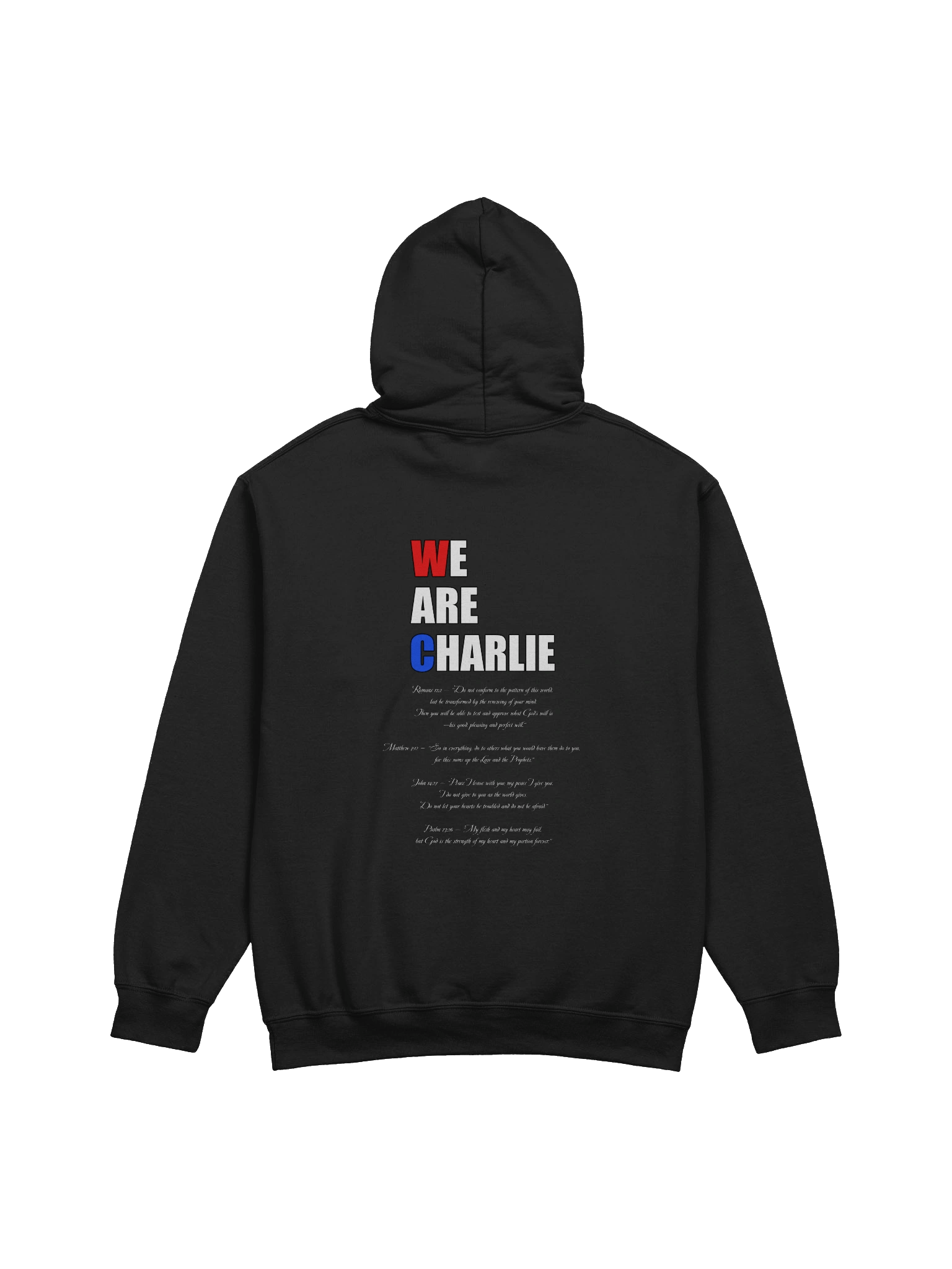 "WE ARE CHARLIE – Voices of Liberty" - HOODIE product image (18)
