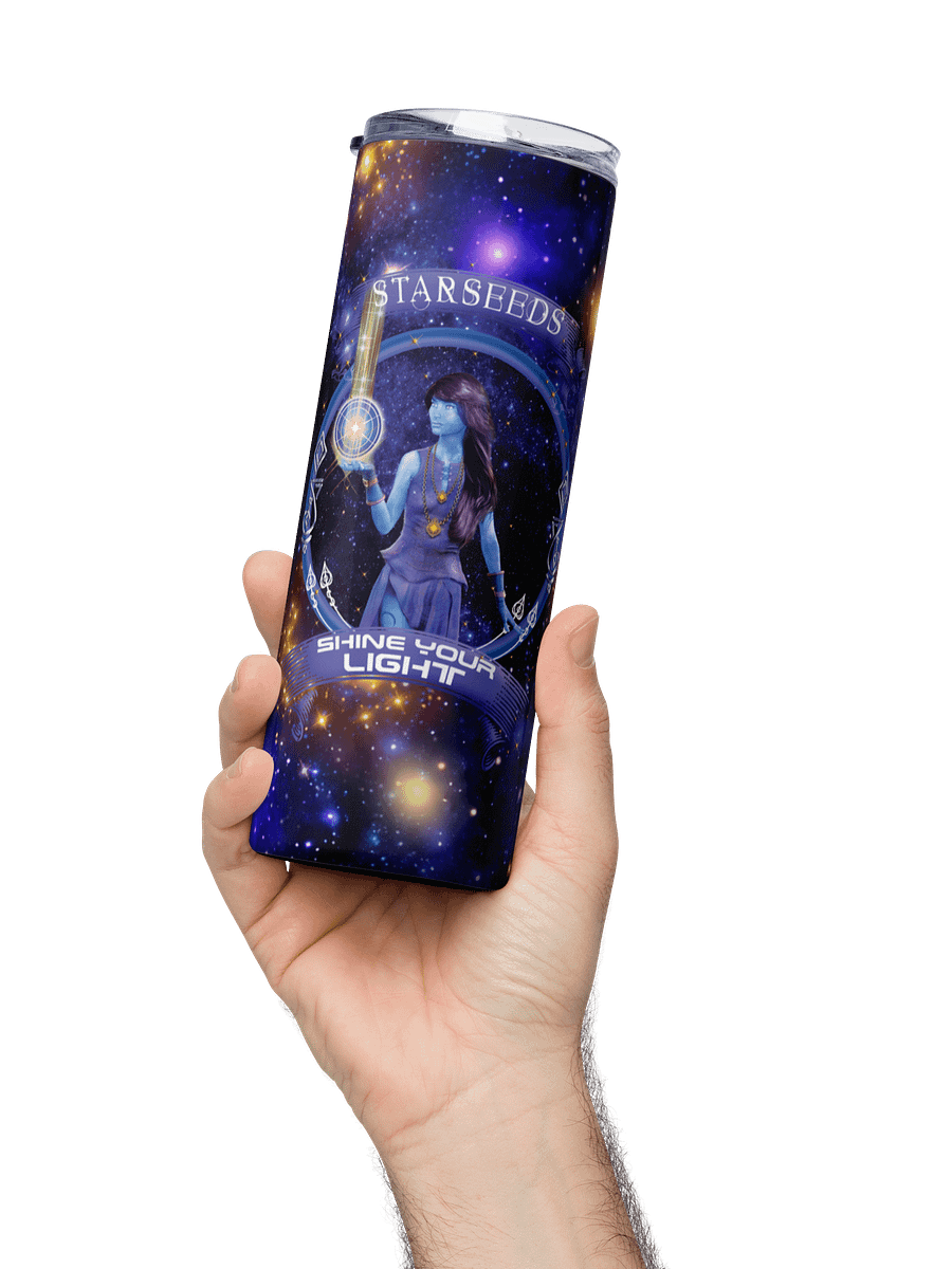 Starseeds Shine Your Light 20 oz Stainless Steel Tumbler product image (7)