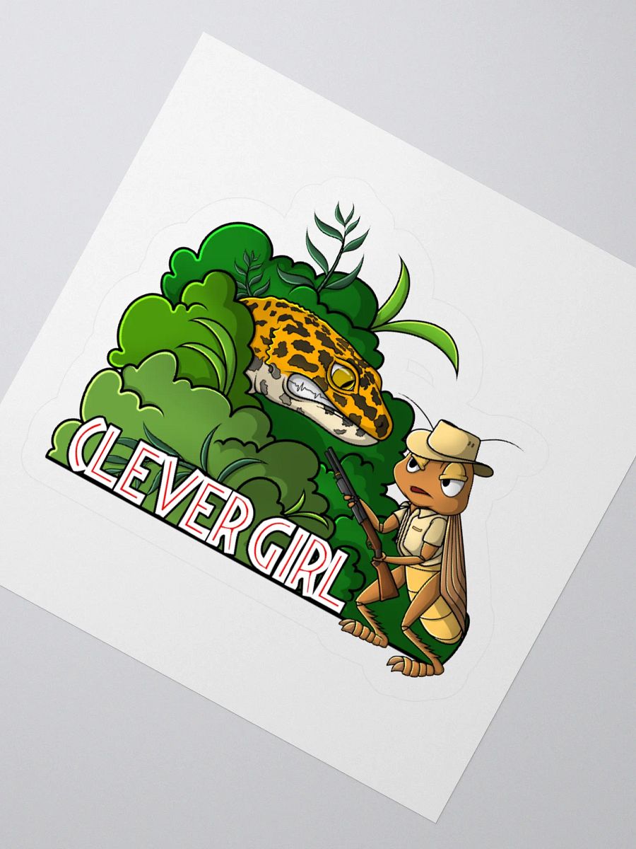 Clever Girl - Jurassic Raptor Ambush Sticker product image (4)