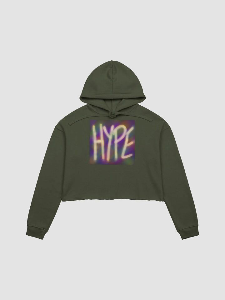 HYPE Fleece Crop Hoodie product image (4)