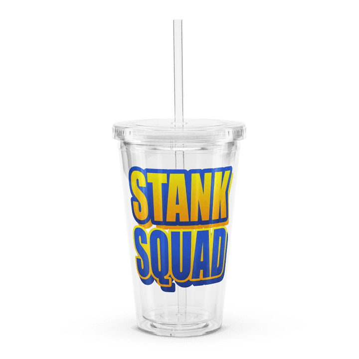 Stank Squad Double Wall Clear Plastic Tumbler product image (1)