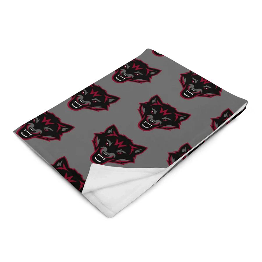 Vintage Captain Wolfpak Logo Throw Blanket product image (14)