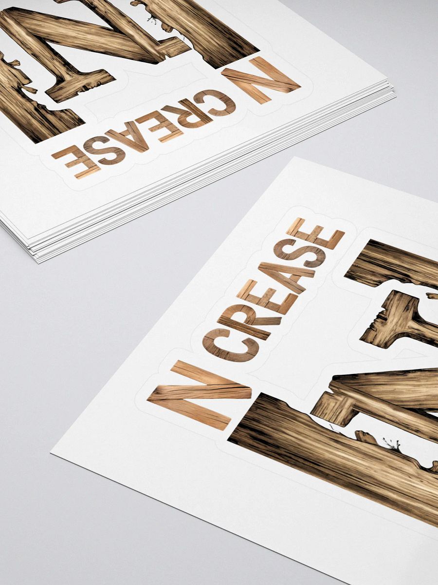 N Crease - Funny Wordplay Sticker product image (4)