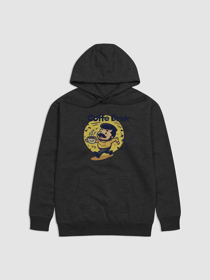 Coffee Break Hoodie (Large Logo) product image (1)