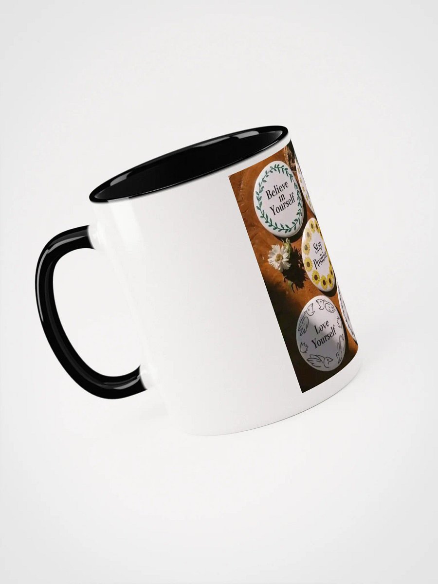 Motivational Affirmation Buttons Ceramic Mug product image (3)