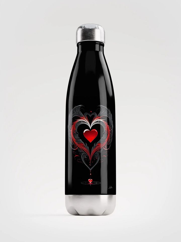 Gothic Heart - Stainless Steel Water Bottle product image (1)