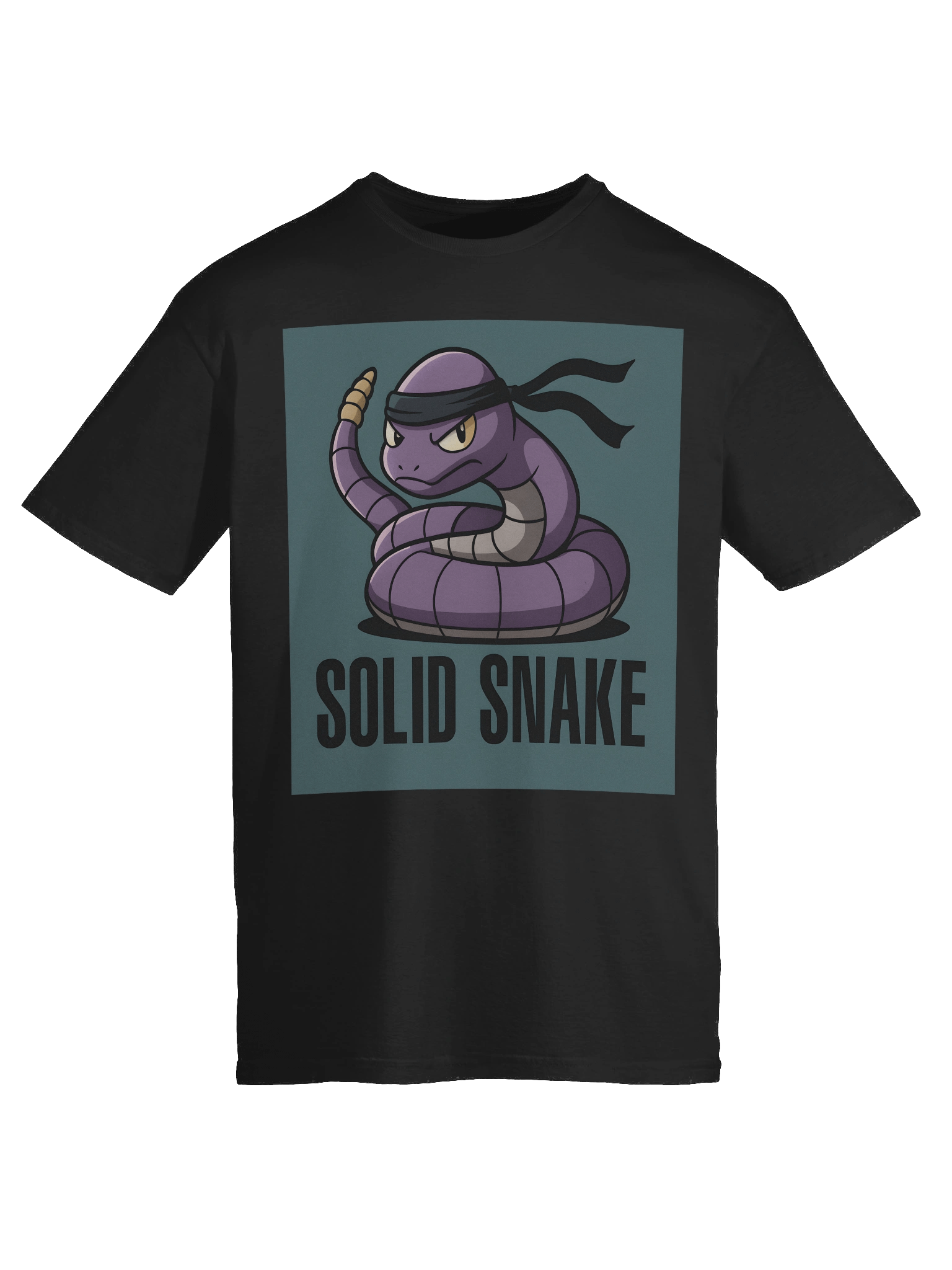Ekans × Metal Gear Solid – “Solid Snake” Mashup Tee product image (9)