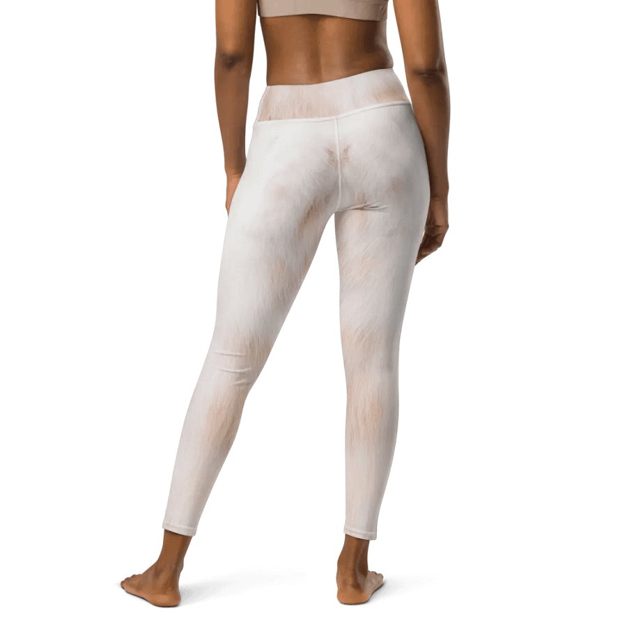 Cream Cat Yoga Leggings product image (3)