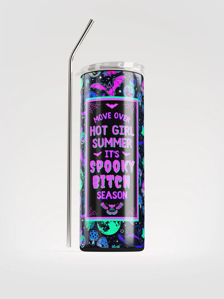 'Spooky B*tch Season' Stainless Steel Tumbler product image (1)