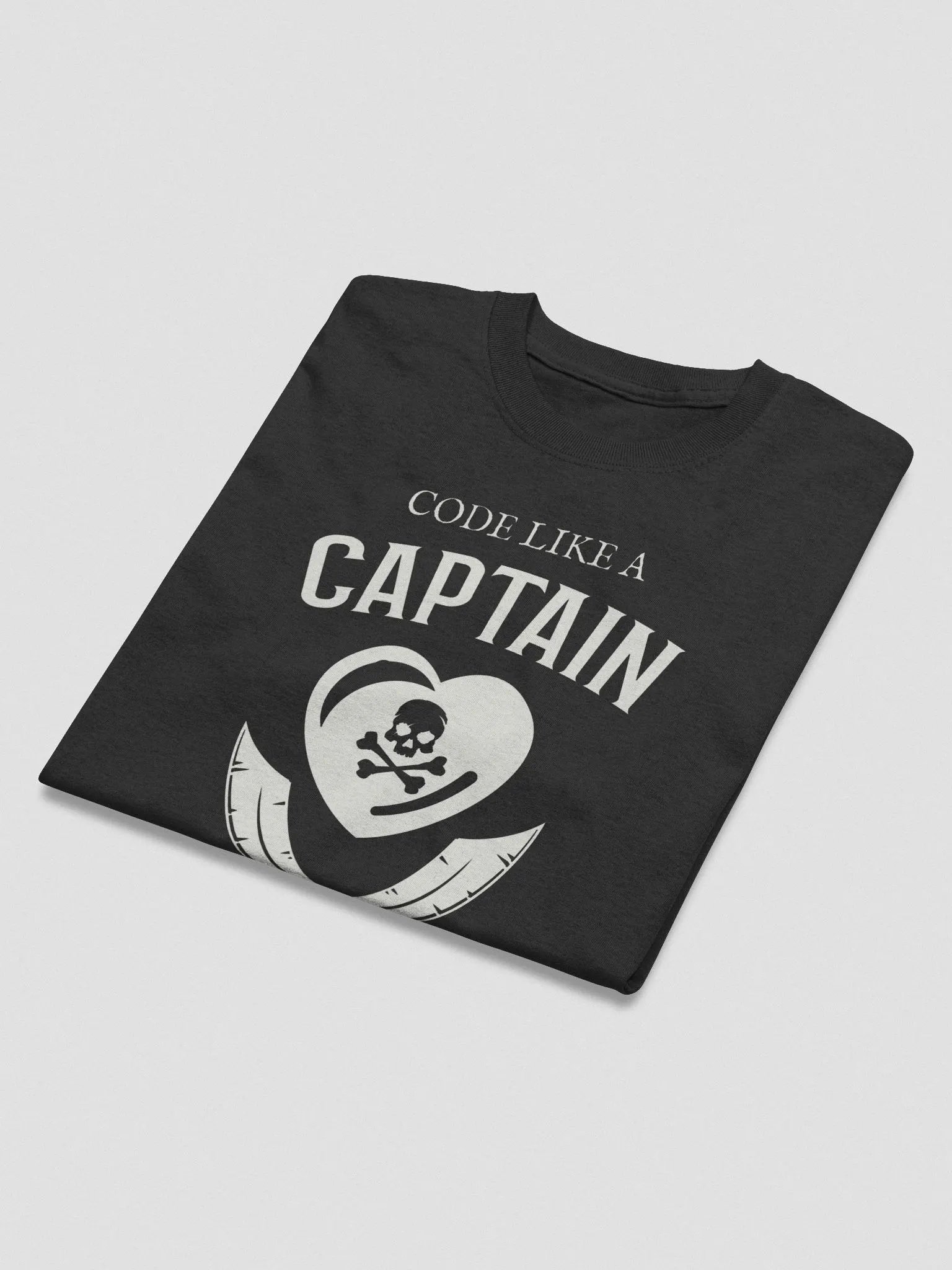 Code like a Captain Classic T-Shirt M product image (3)
