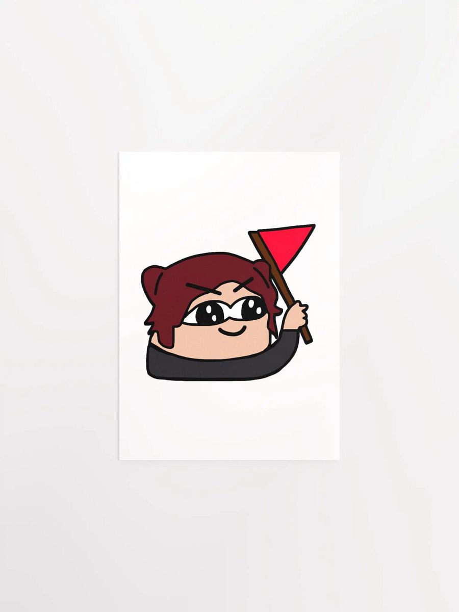 Tina Red Flag Poster product image (1)
