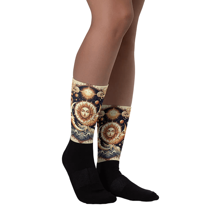 Black Foot Sublimated Socks product image (2)