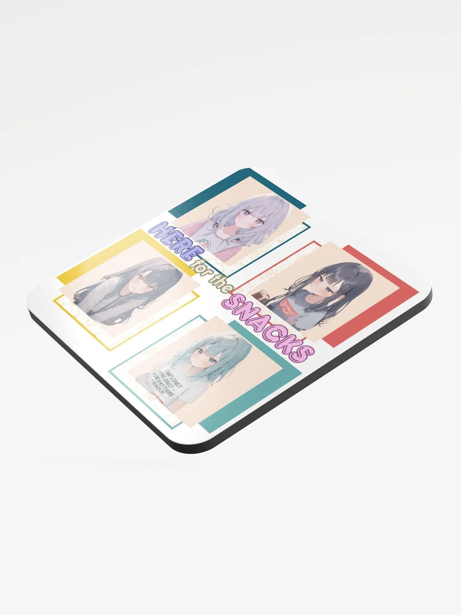 Anime Snack Attack Cork Coaster product image (3)