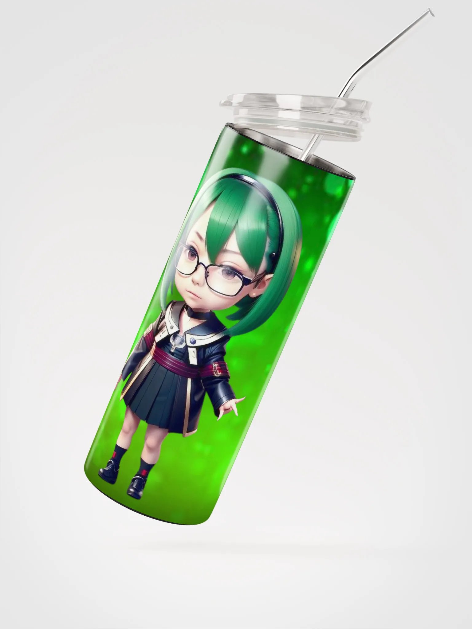 (Green CHIBI) K Stainless Steel Tumbler product image (2)