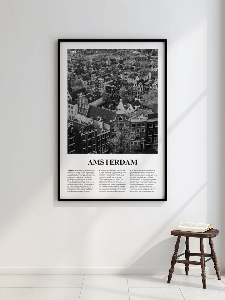 Amsterdam 02 Newspaper Poster product image (10)